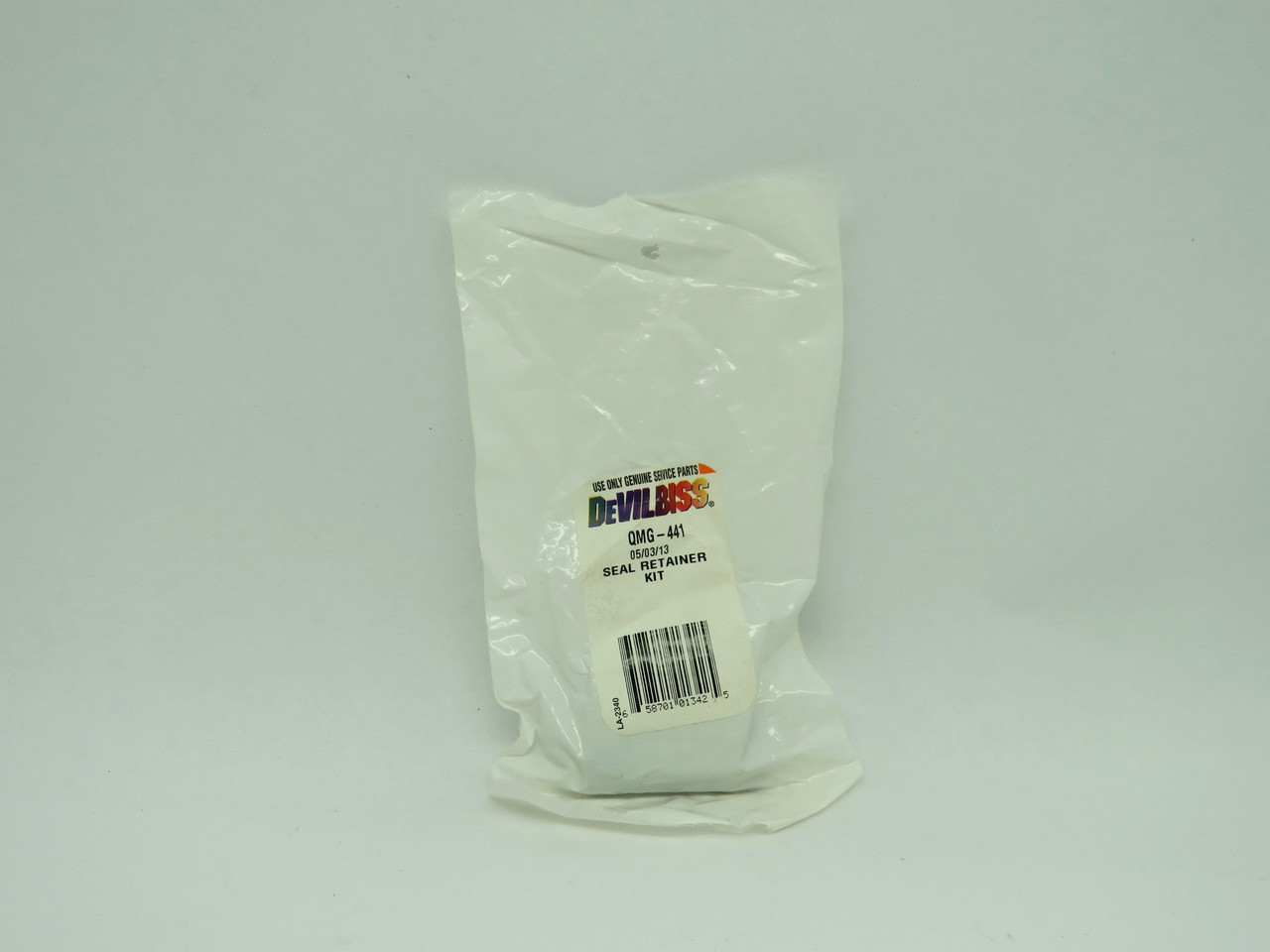 DeVilbiss QMG-441 Seal Retainer Kit *Sealed Bag* NWB