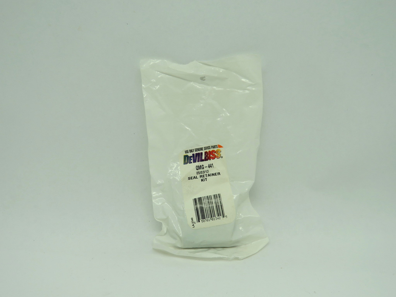 DeVilbiss QMG-441 Seal Retainer Kit *Sealed Bag* NWB