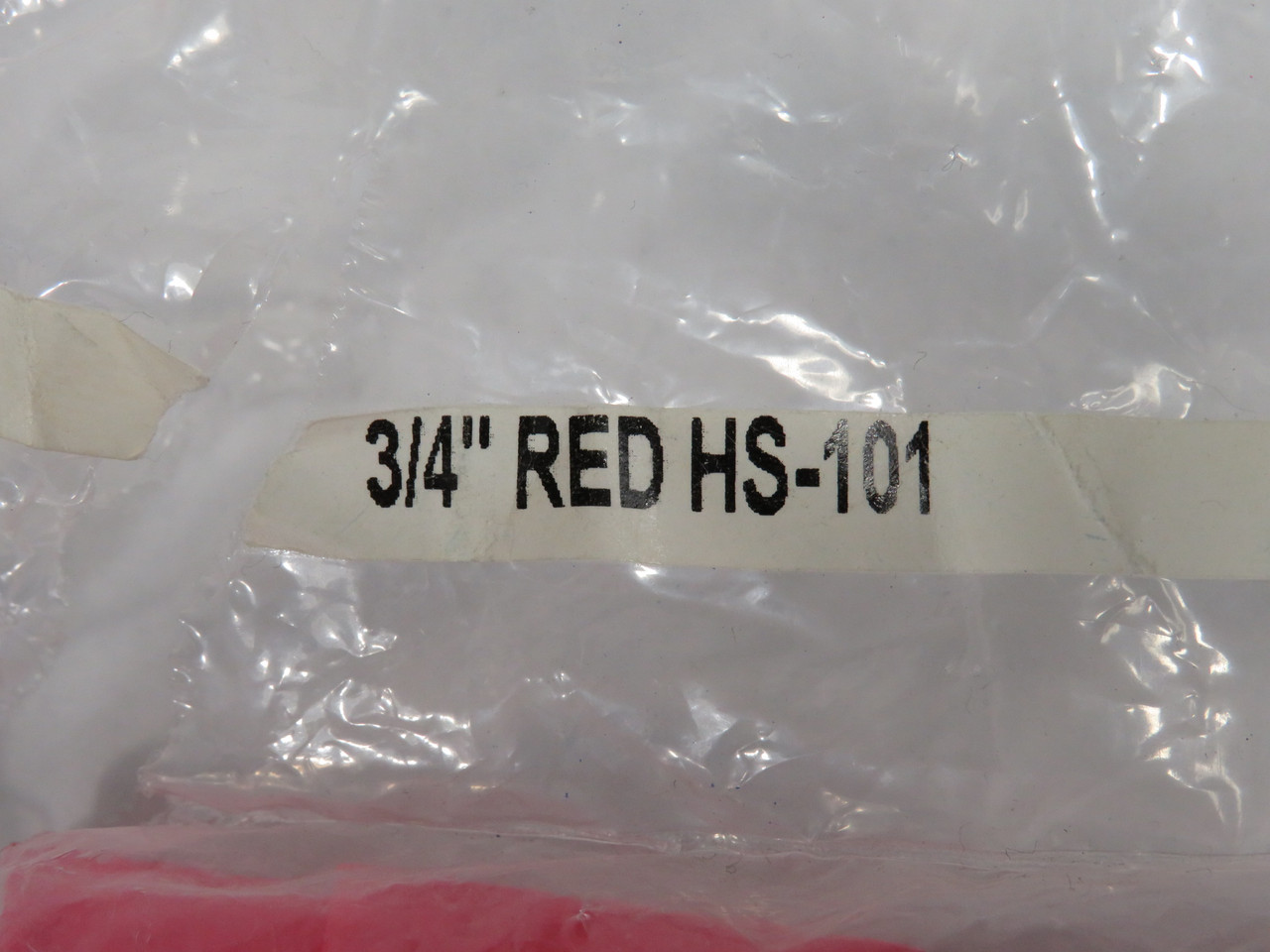 Insultab HS-101-3/4 Heat Shrinkable Tubing 3/4" ID 12" L Red Lot of 5 NWB