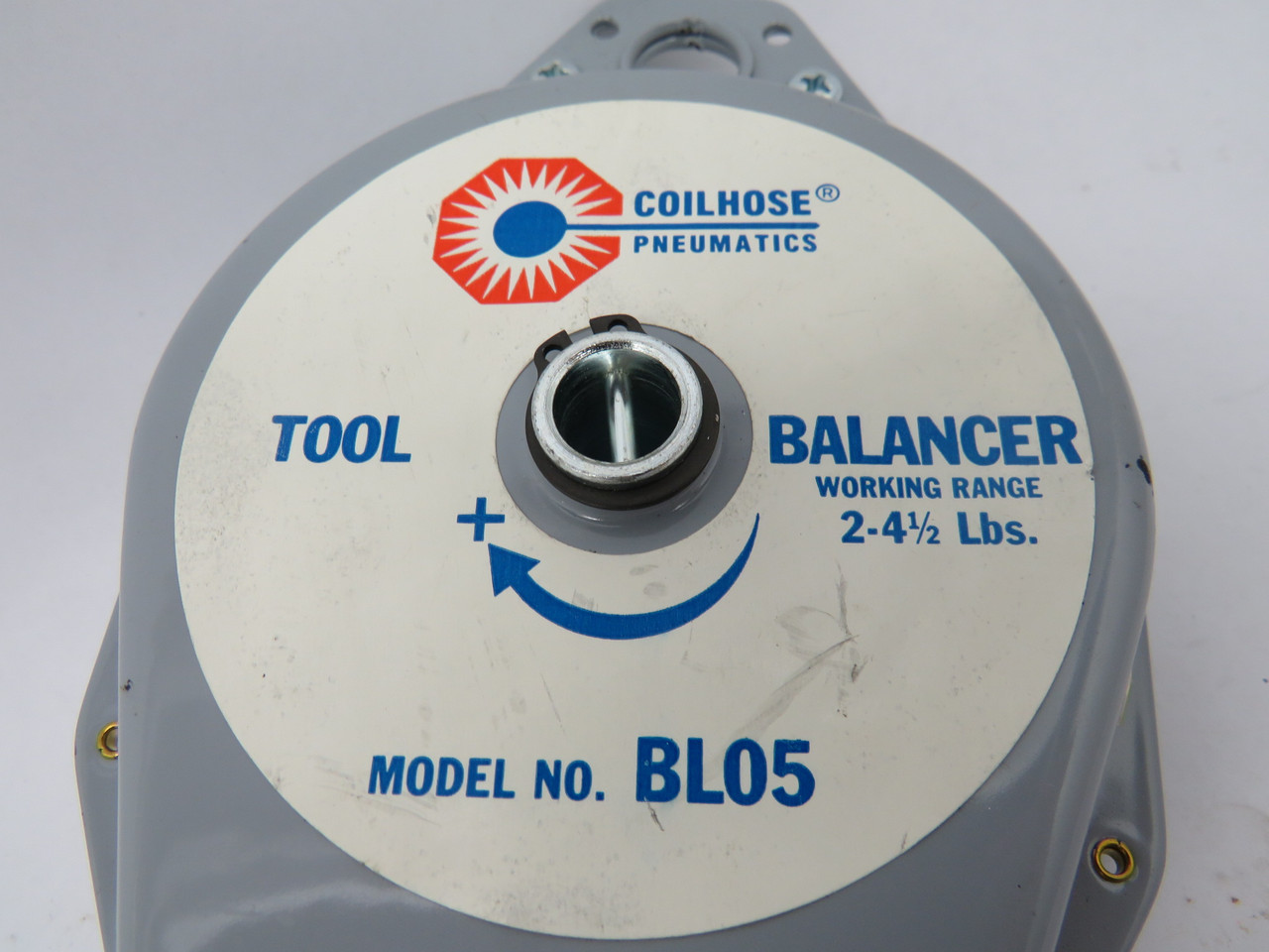 Coilhose Pneumatics BL05 Tool Balancer 2 to 4-1/2 Lbs Capacity 8' Cable USED