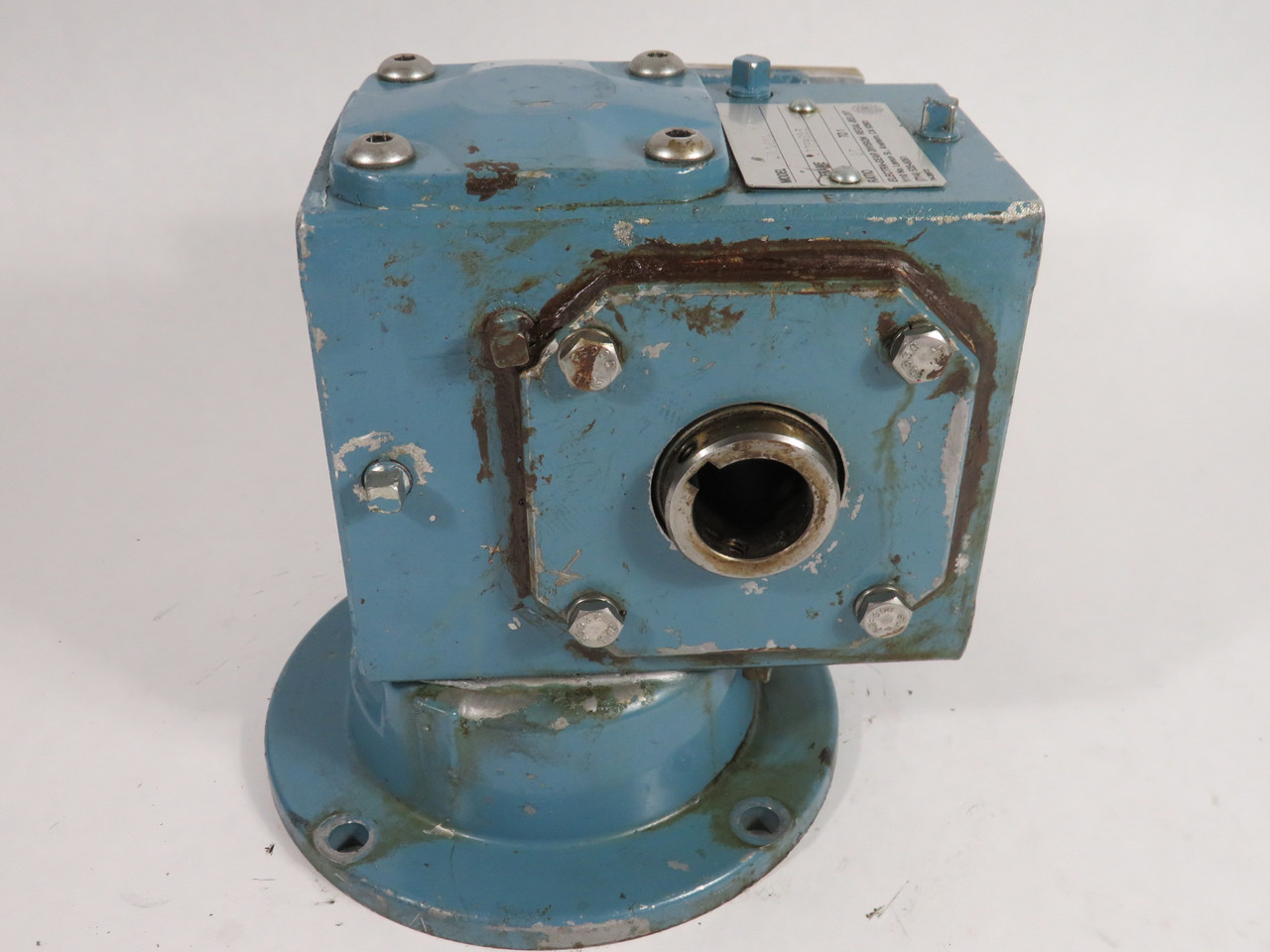 Electra-Gear 1WN0609 Gear Reducer 25:1 Ratio 15mm Bore In 24mm Shaft Out USED