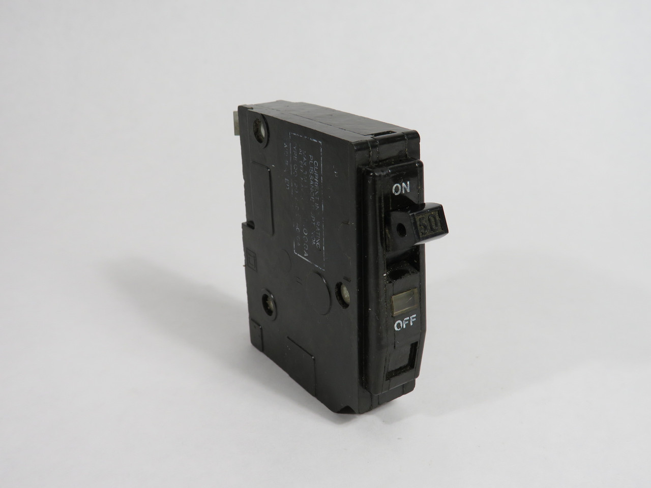 Square D QO150 Circuit Breaker 50A 120/240V 1-Pole COSMETIC DAMAGE USED