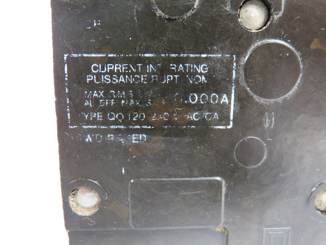Square D QO150 Circuit Breaker 50A 120/240V 1-Pole COSMETIC DAMAGE USED