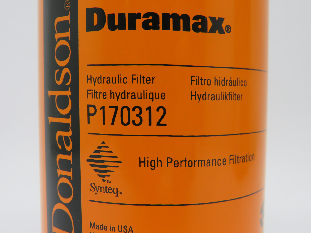 Donaldson P170312 Hydraulic Filter 3.13"OD 5.52"L SHELF WEAR/Open Box NEW