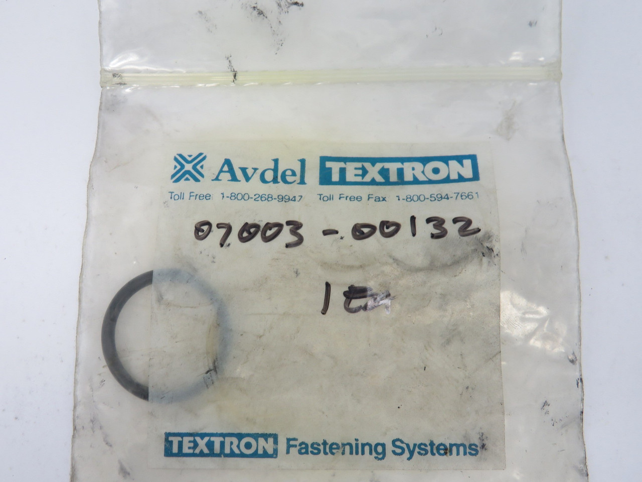 Avdel Textron 07003-00132 Rubber O-Ring 34mmOD 28mmID *Open Bag* NWB