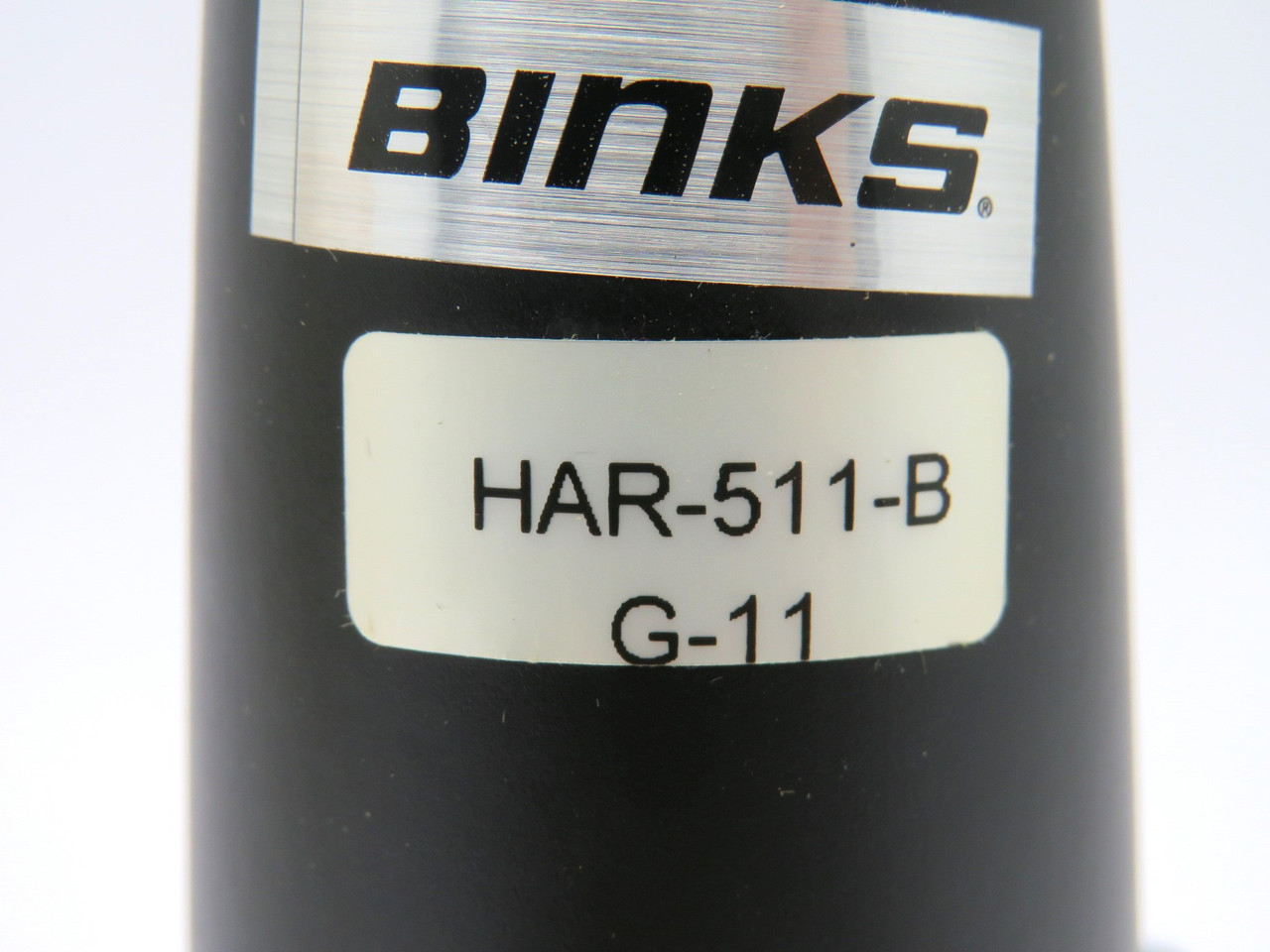 Binks HAR-511-B Air Regulator G-11 3/8" Inlet NPT 1/8-3/8" Outlet W/ Gauge NOP