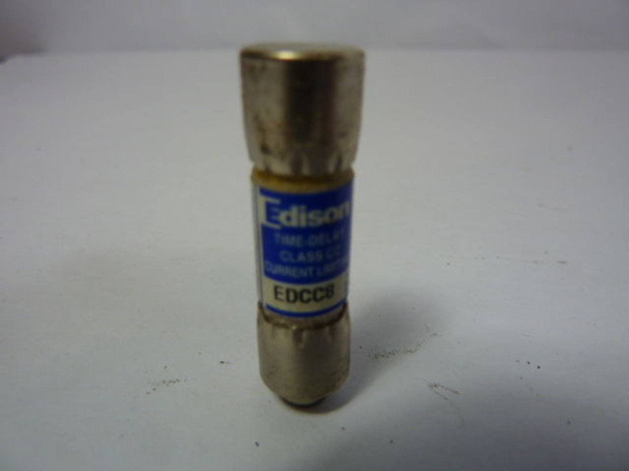 Edison EDCC8 Time Delay Current Limiting Fuse 8A 600V USED