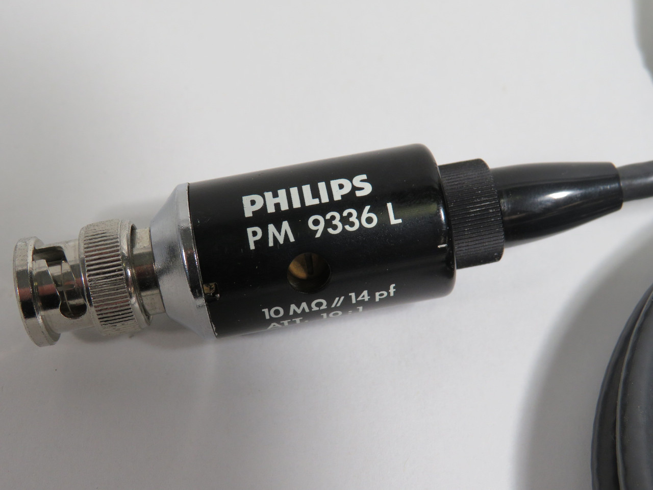 Philips PM9336L Oscilloscope Probe 2.5m Cable USED