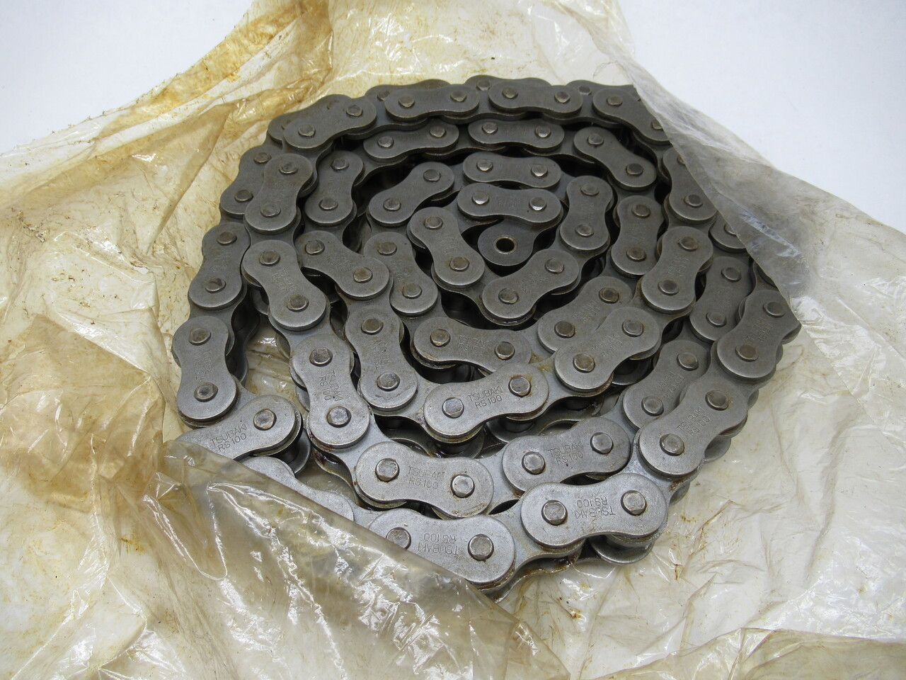 Tsubaki RS-100-RIV Roller Chain 10 Feet 240 Links NOP