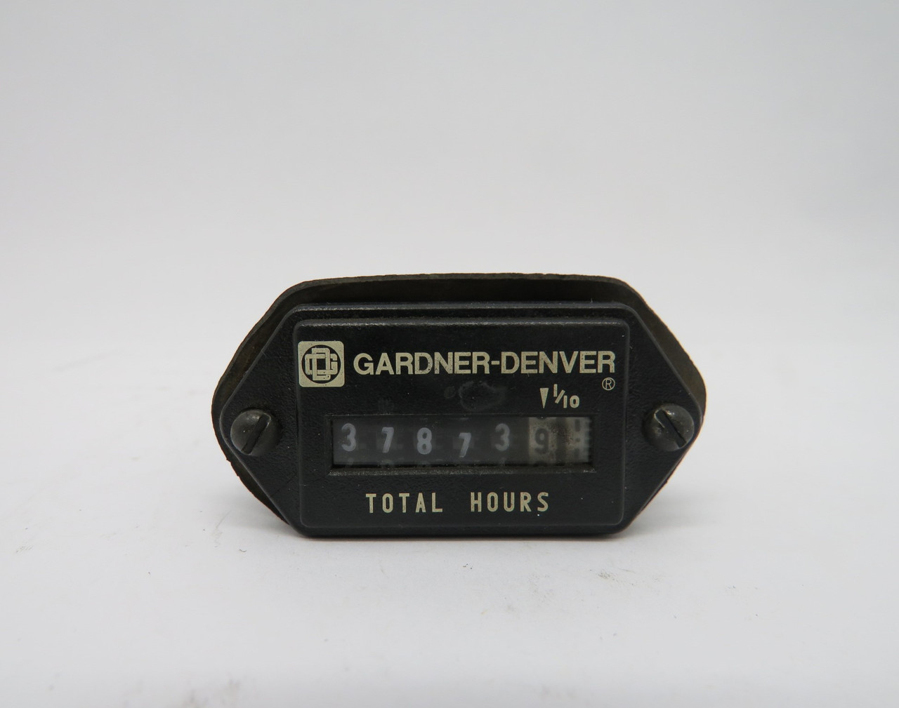 Gardner Denver 24CA1994 Hourmeter Elapsed Time Indicator 120VAC .03A 60HZ USED