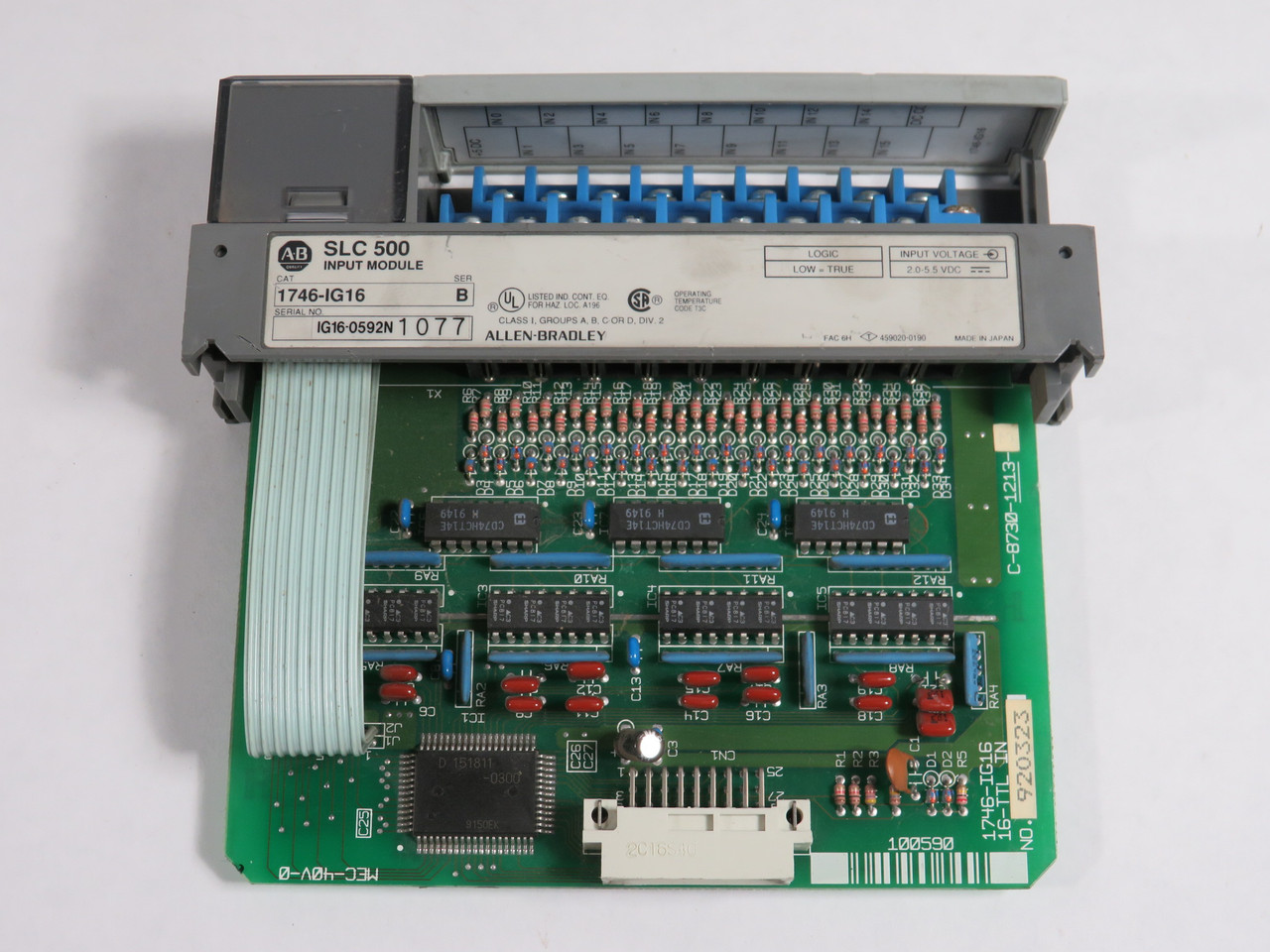 Allen-Bradley 1746-IG16 Input Module Series B 2.0-5.5VDC SHELF WEAR USED