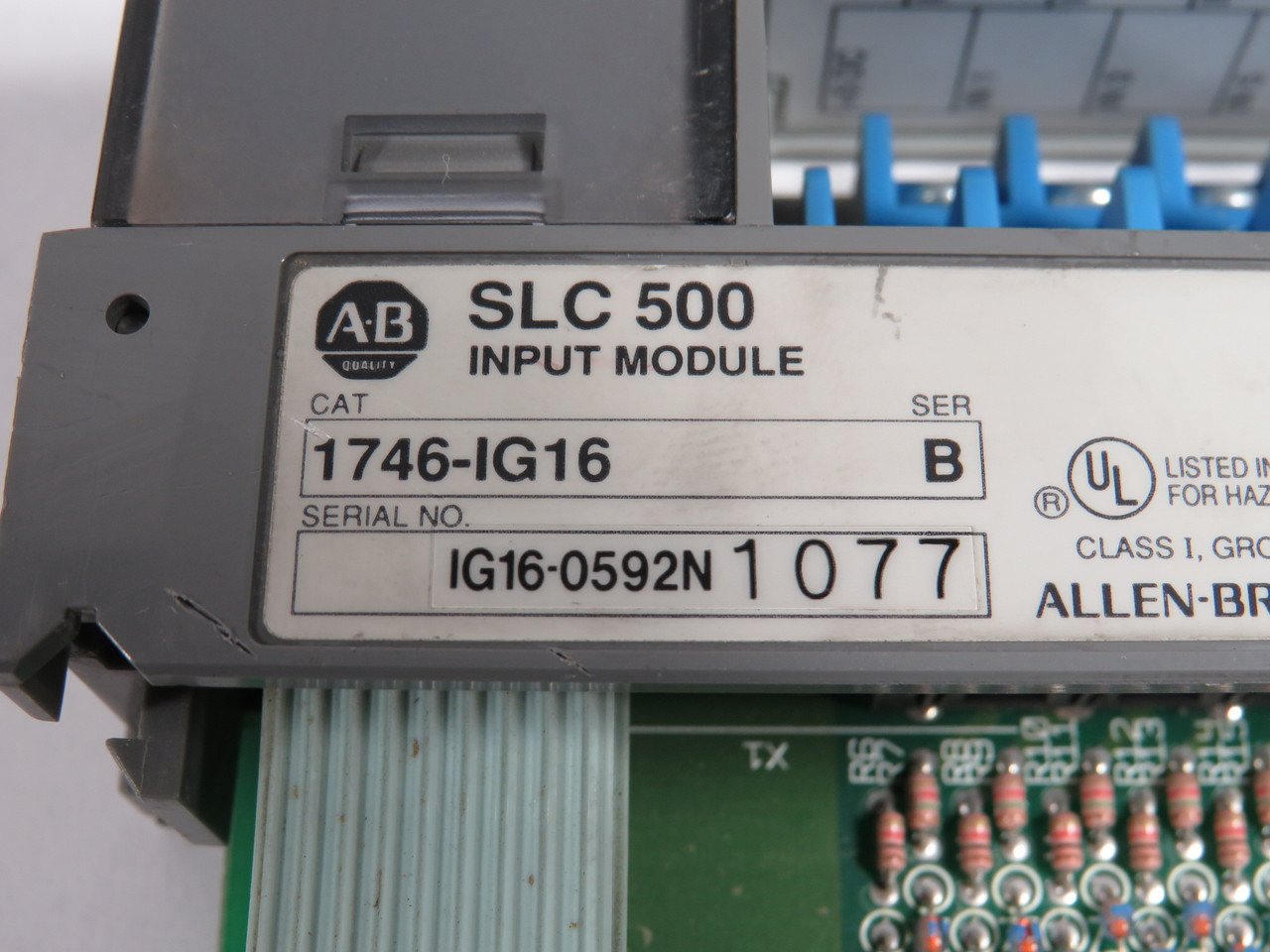 Allen-Bradley 1746-IG16 Input Module Series B 2.0-5.5VDC SHELF WEAR USED