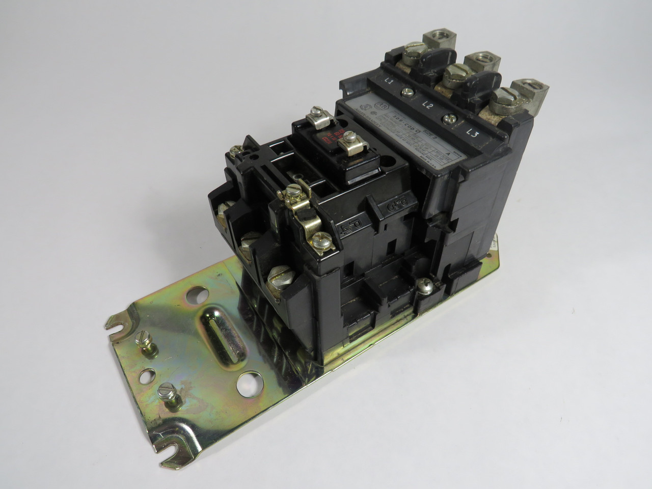 Allen-Bradley 509-COD Non-Reversing Starter Ser A 110/120V NO RELAY/RUST USED