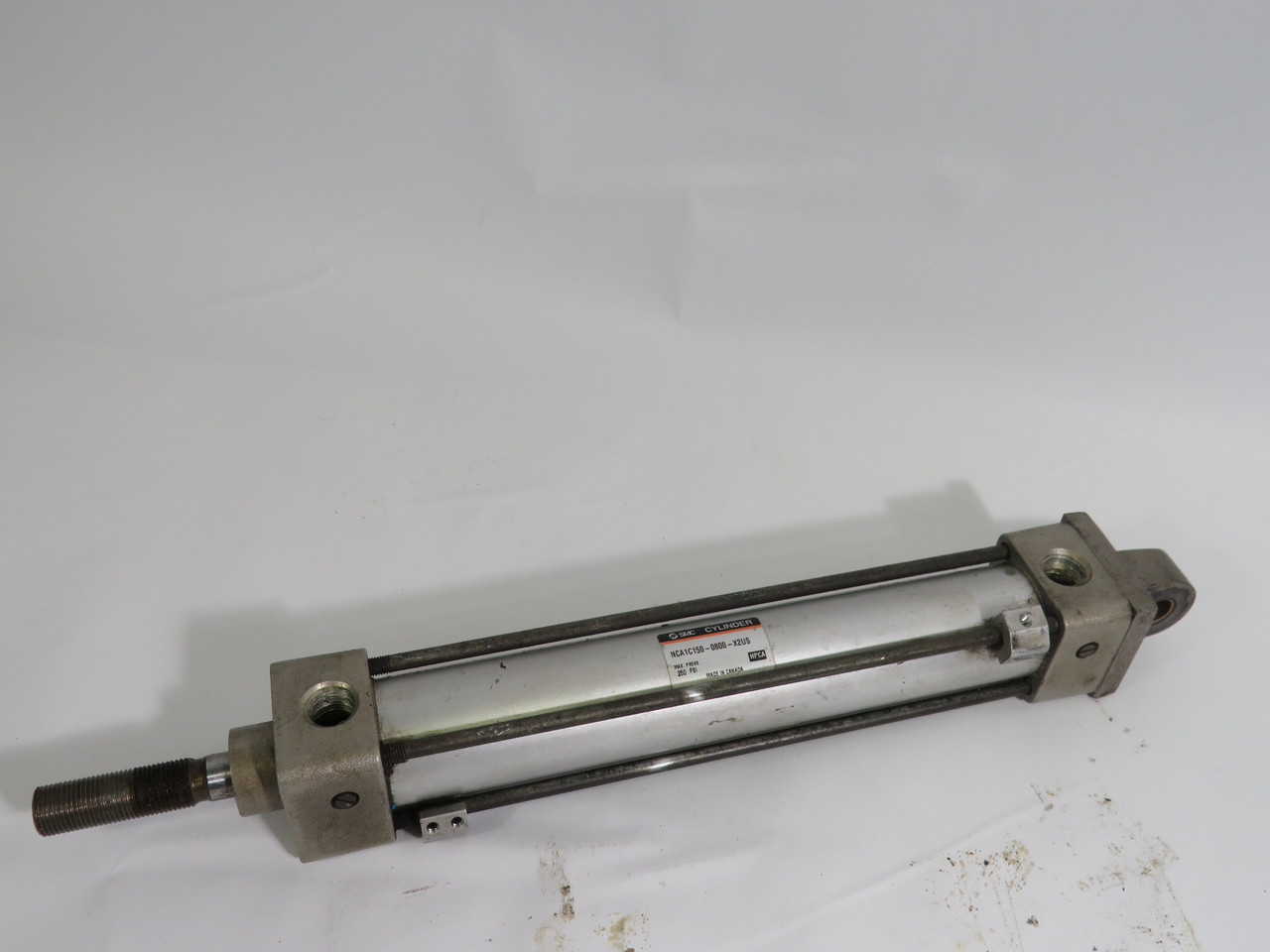 SMC NCA1C150-0800-X2US Pneumatic Cylinder 1.50" Bore 8" Stroke USED