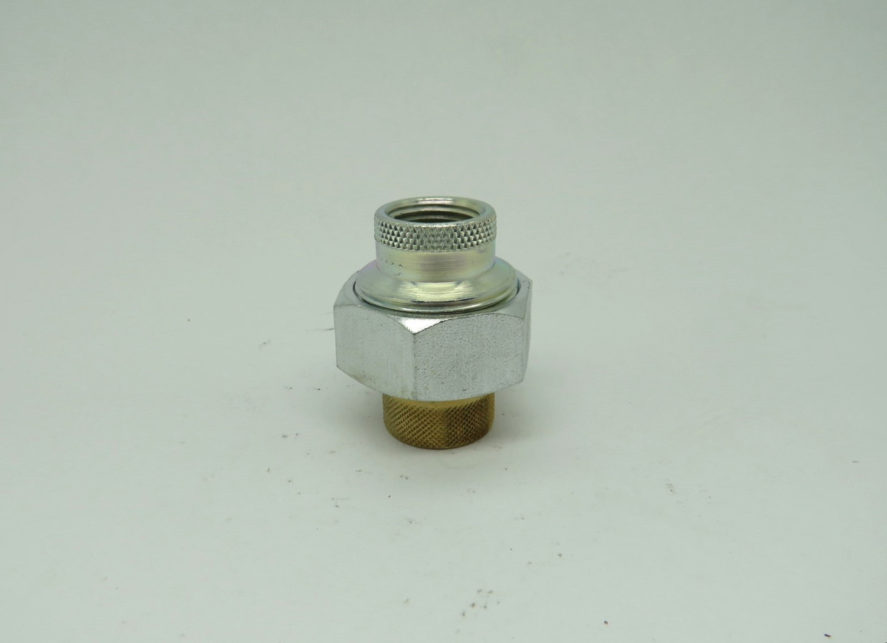 Watts LF3003-3/4 Threaded 3/4" Dielectric Union Fitting 250PSI Steel/Brass NOP