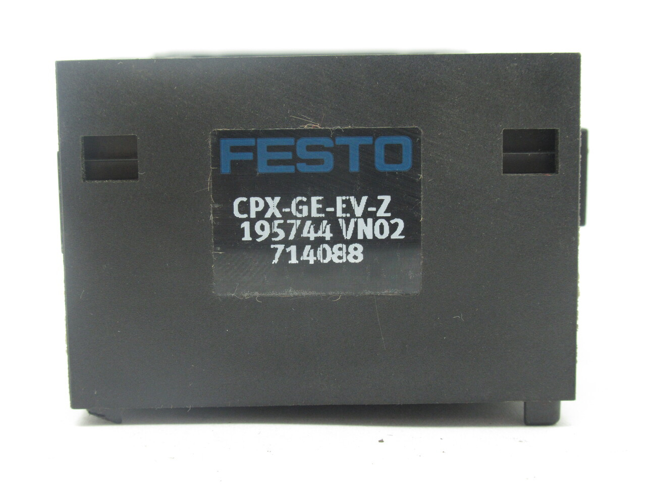 Festo 195744 CPX-GE-EV-Z Interlocking Block 4Pin M18 16A USED