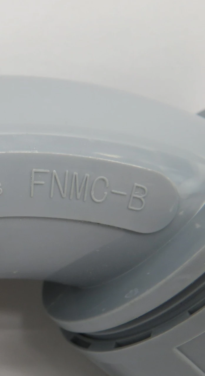 Cefco FNMC-B Plastic 1-1/4" 2-Piece 90 Degree Elbow Conduit Fitting USED