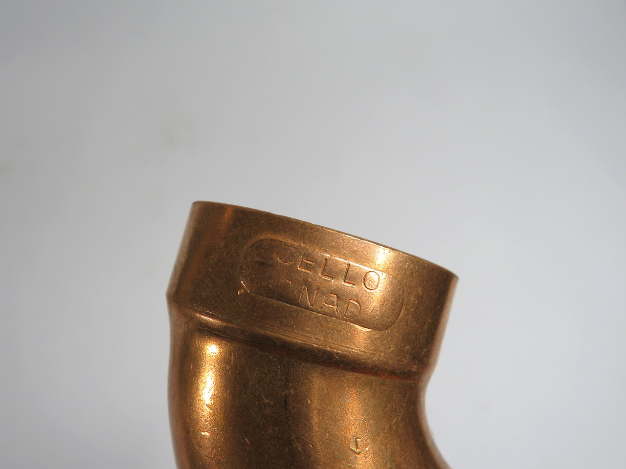 Cello WP6-16 Copper 1" Female Solder 45 Degree Elbow Fitting USED