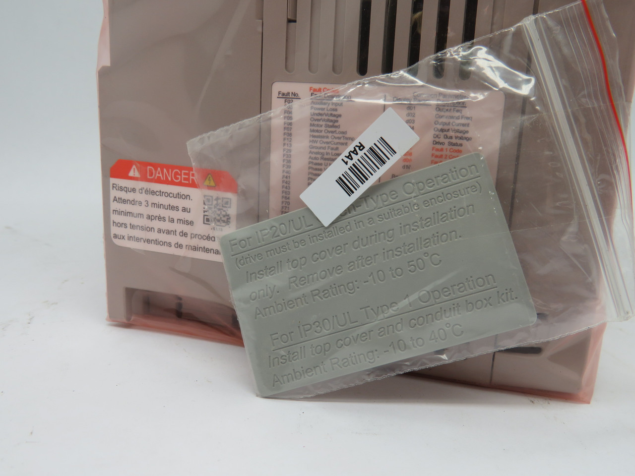 Allen-Bradley 22B-E6P6N104 AC Drive Series A 4.0kW/5.0HP Open/Damaged Box* NEW