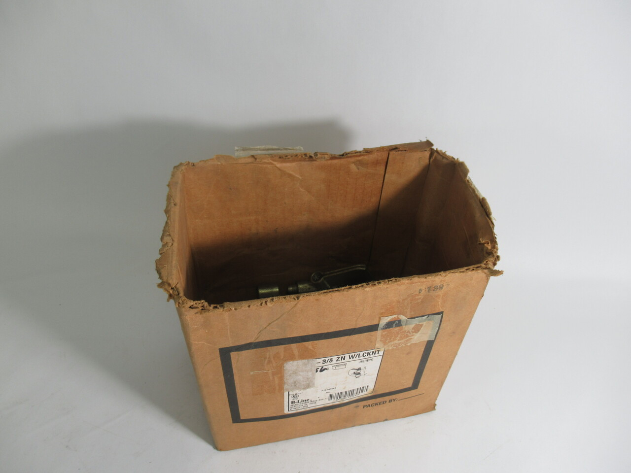 B-Line B351L-3/8 Beam Clamp 3/8" Lot of 27 *Damaged Box & Shelf Wear* NEW