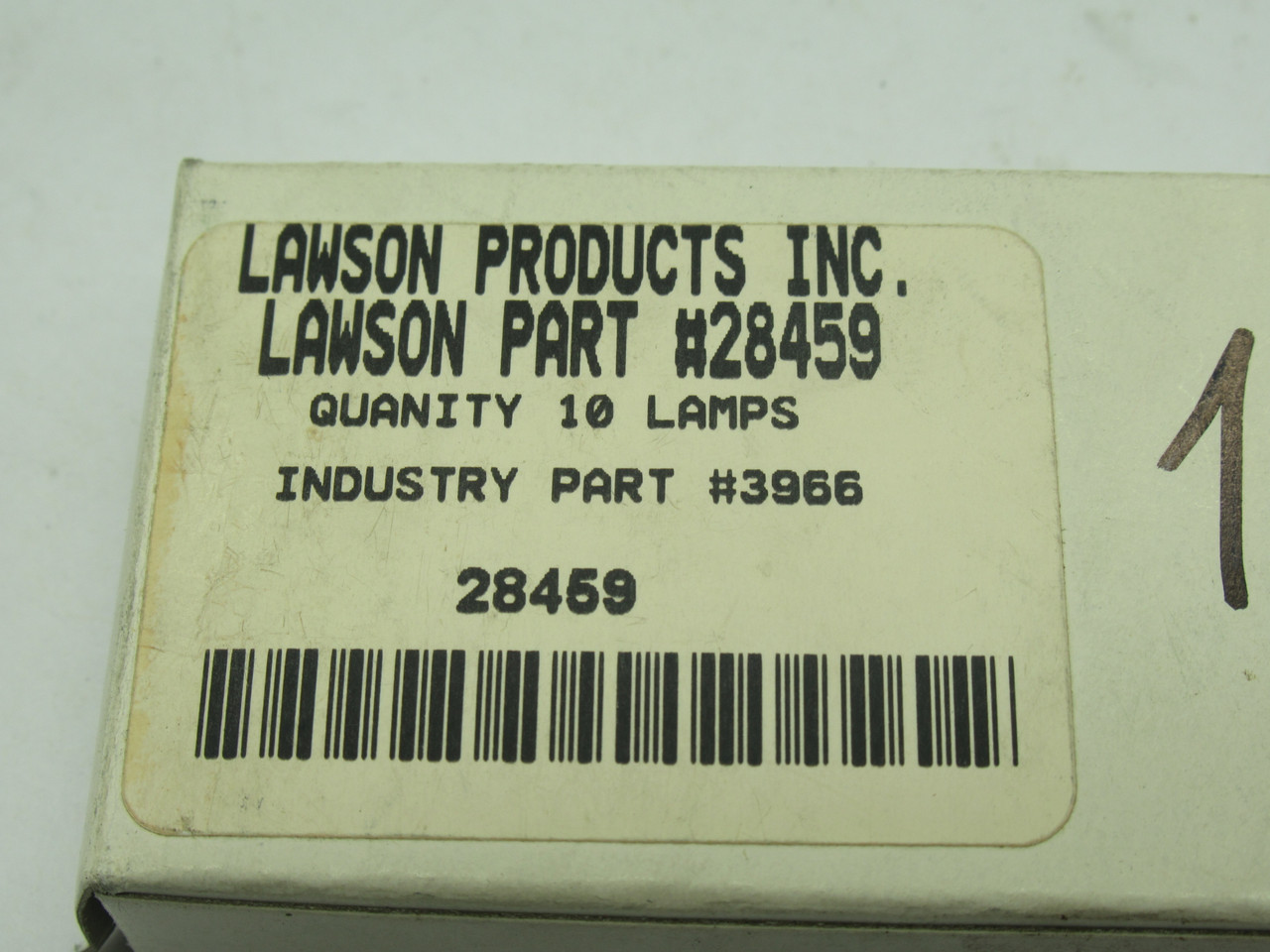 Lawson 28459 Mini Bulb 12V Lot Of 8 NEW