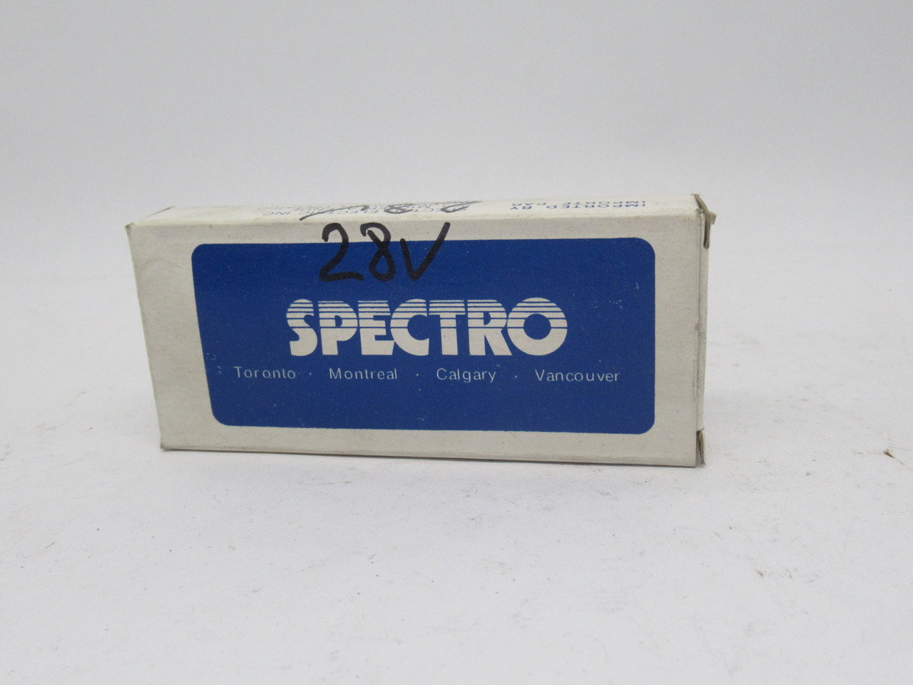 Spectro 387 Mini Bulb Bayonet Base 28V .04A Pack Of 10 NEW
