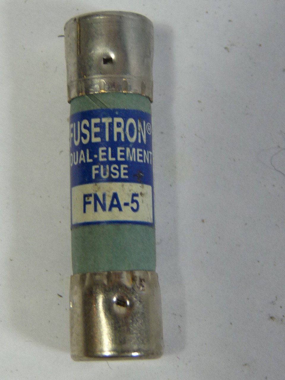 Fusetron FNA-5 Dual Element Fuse 5A 125V USED