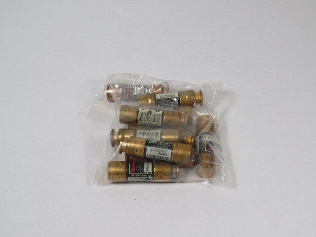 Fusetron FRN-R-20 Dual Element Time Delay Fuse 20A 250V Lot of 10 USED