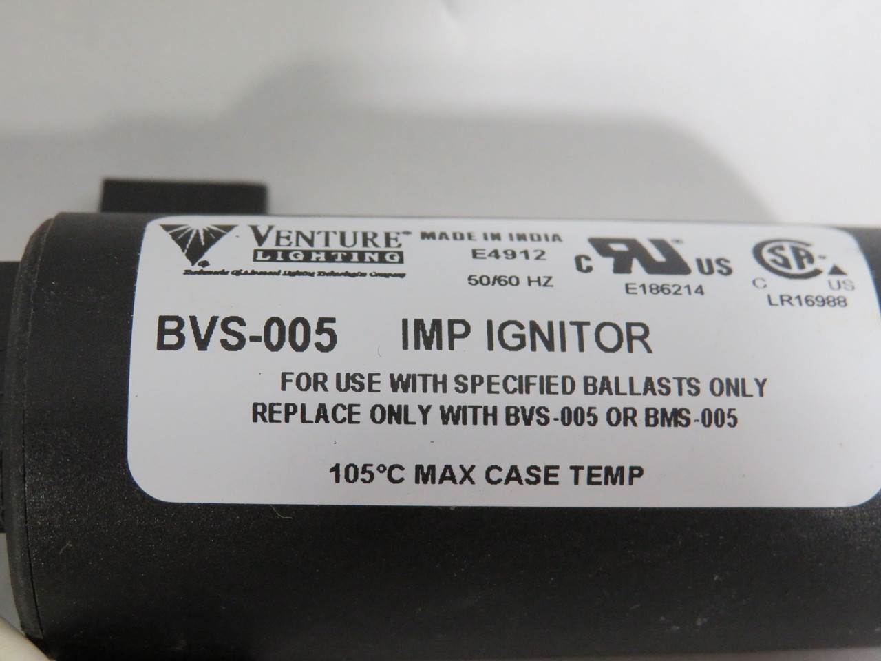 Venture BVS-005 IMP Ignitor for Ballast 200-430W 2500-4000V 50/60Hz NOP