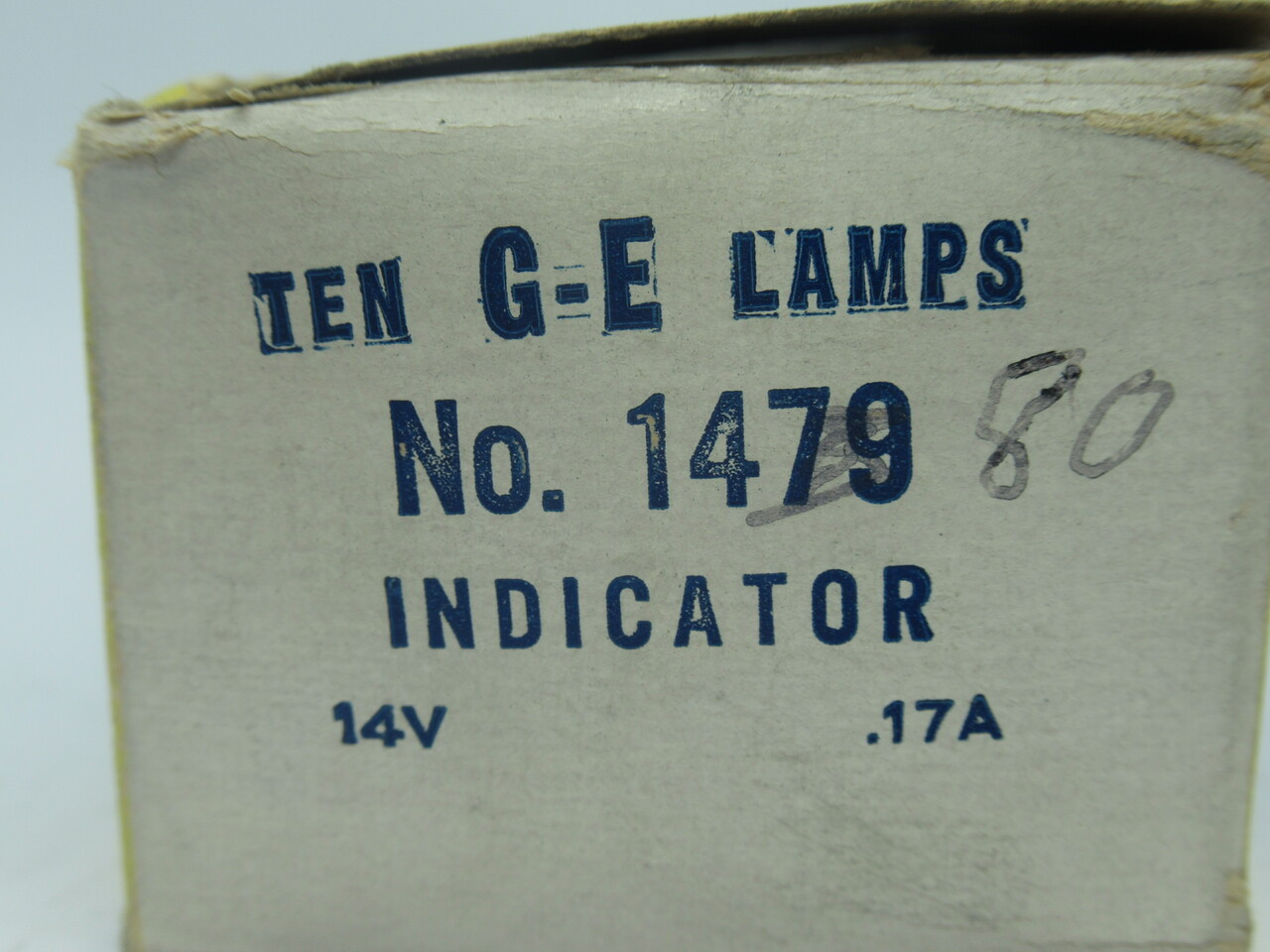 General Electric 1479 Indicator Bulb 14V .17A Lot Of 8 NEW