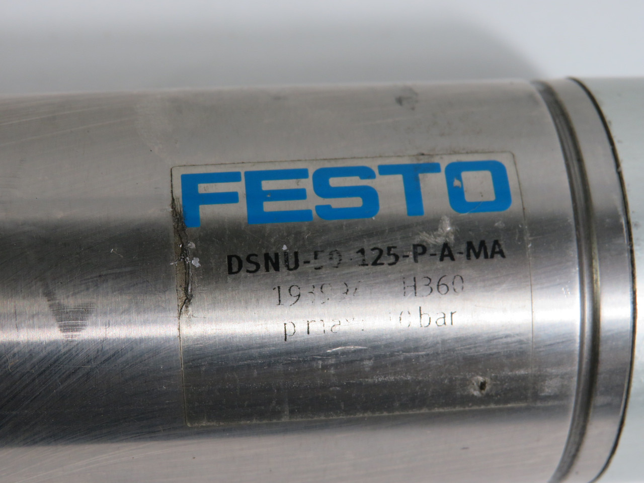 Festo 193994 DSNU-50-125-P-A-MA Cylinder 50mm B 125mm S USED