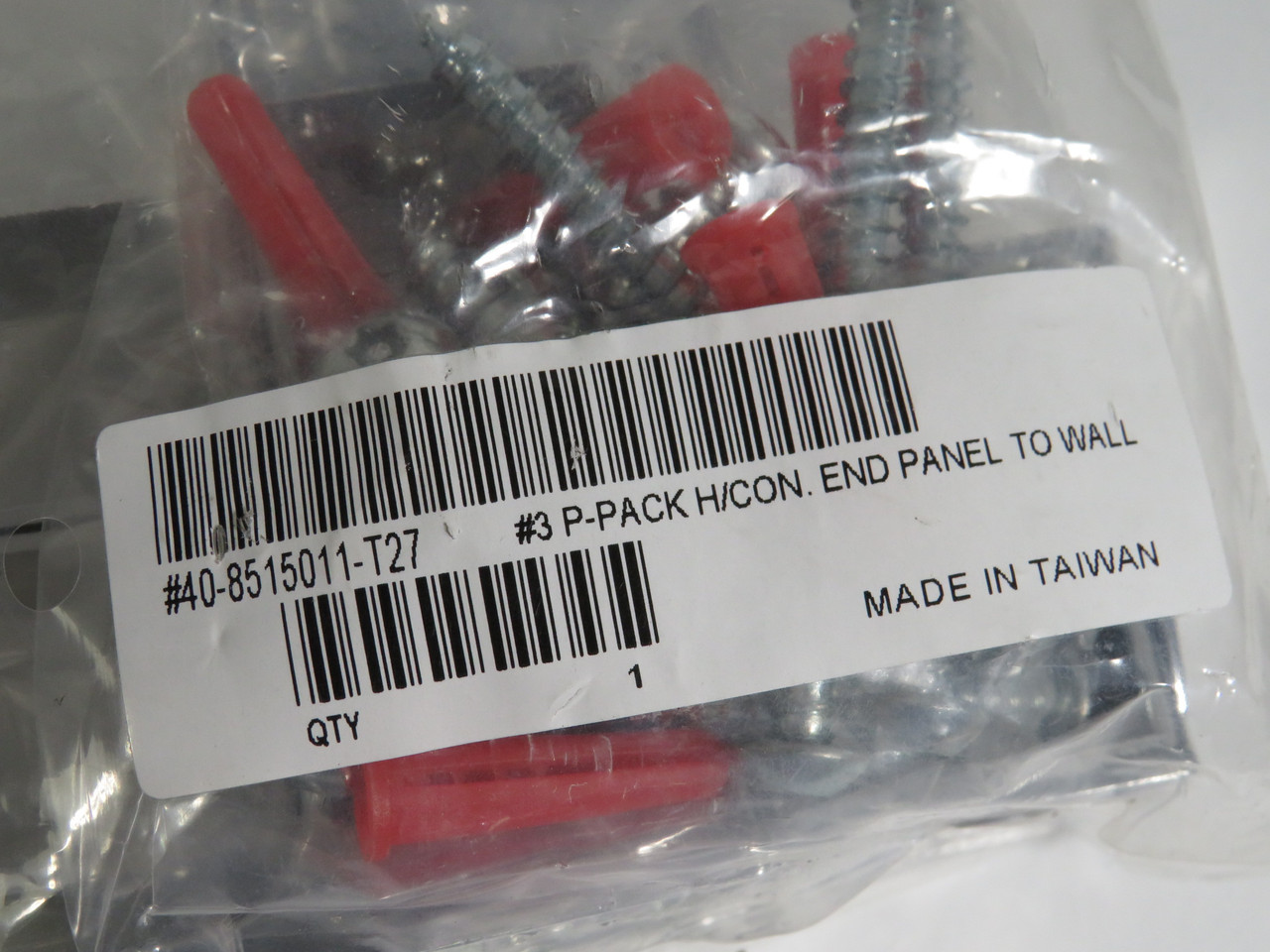 Generic 40-8515011-T27 P-Pack H/CON END PANEL TO WALL NWB