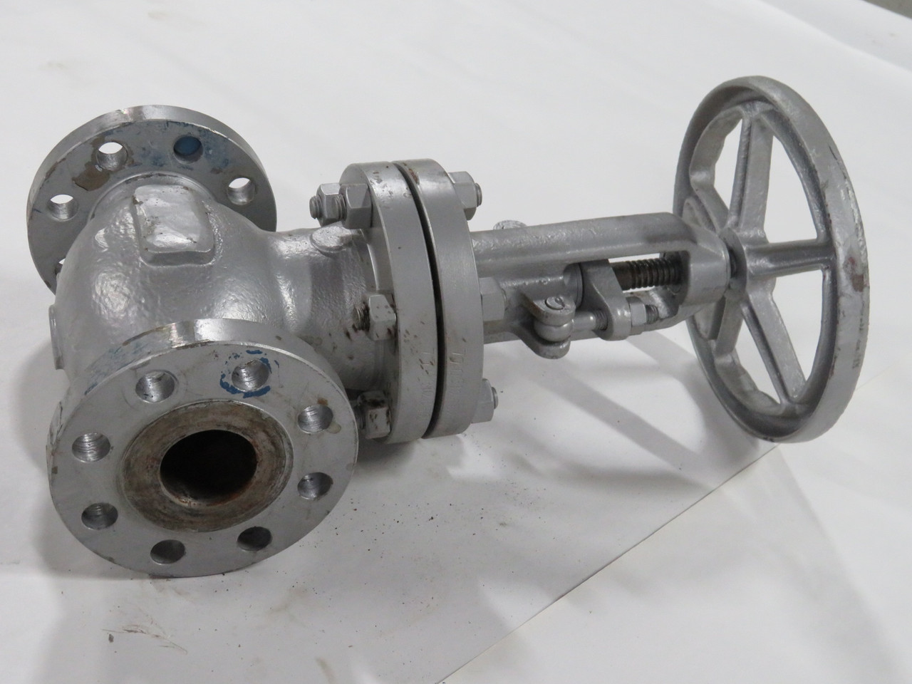 Newco 02-23F-CB2 Steel Globe Valve 2" Port Raised Face Flange USED