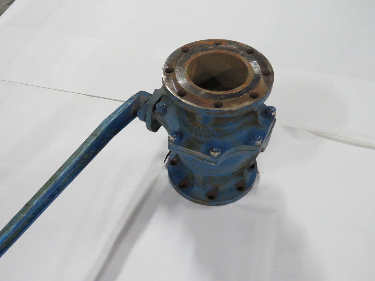 FNW Valve Co 601-150 WCB Ball Valve 6" Ports COSMETIC DAMAGE USED