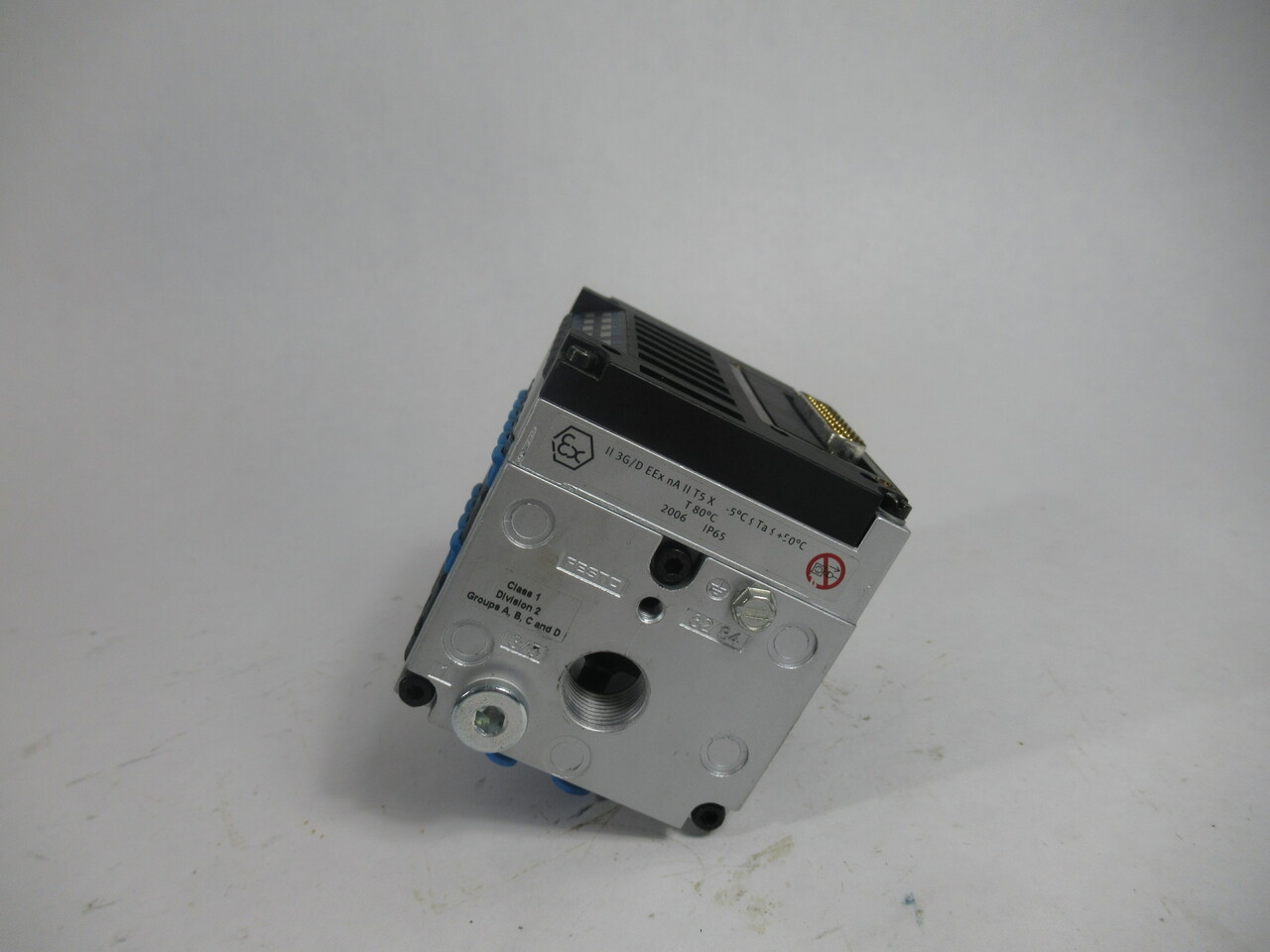 Festo 18254 CPV10-GE-MP-6 6Port Valve Assy w/ 2x 161414 3x 161416 USED
