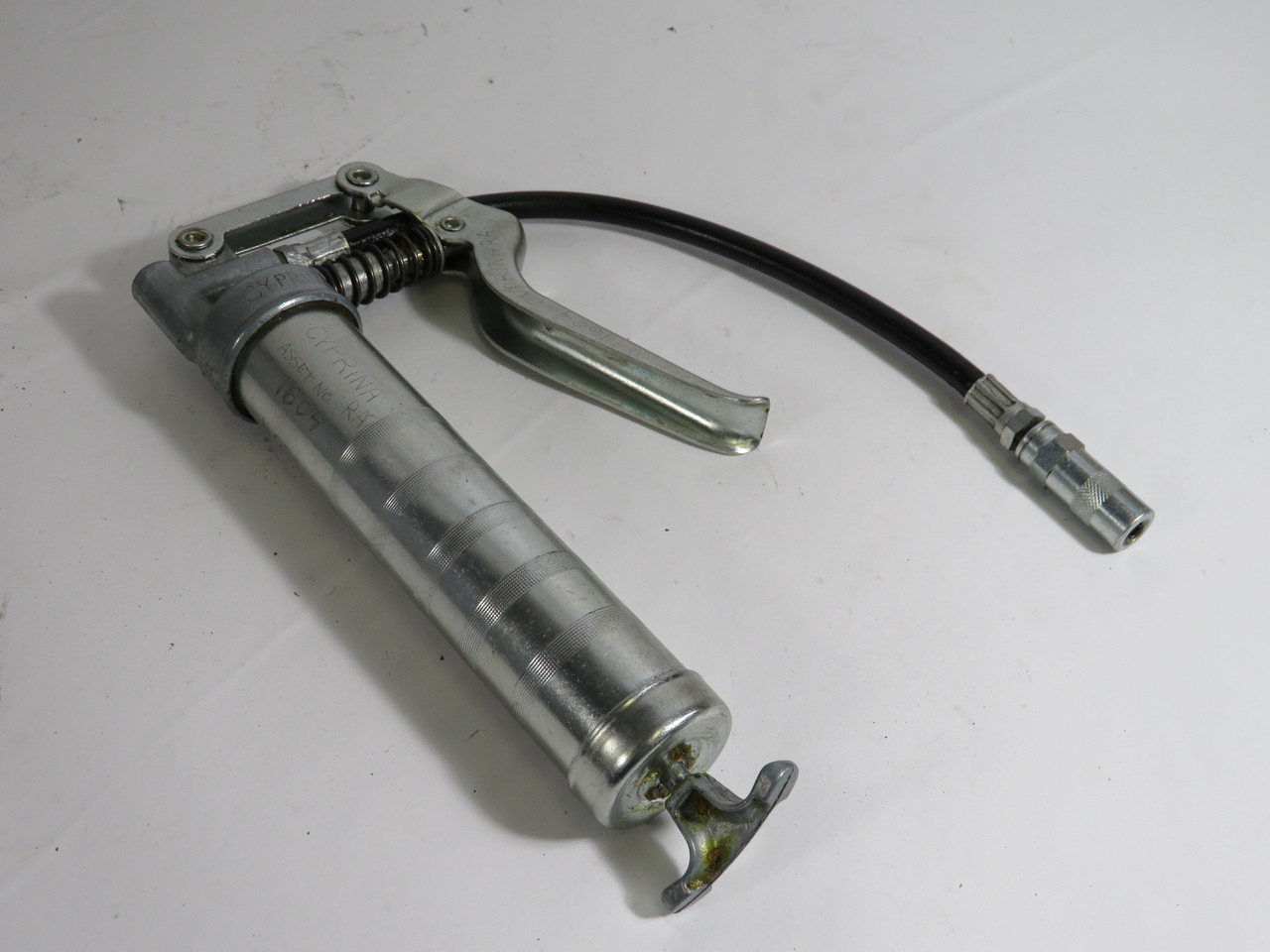 Generic Mini Pistol Grip Grease Gun With Hose USED