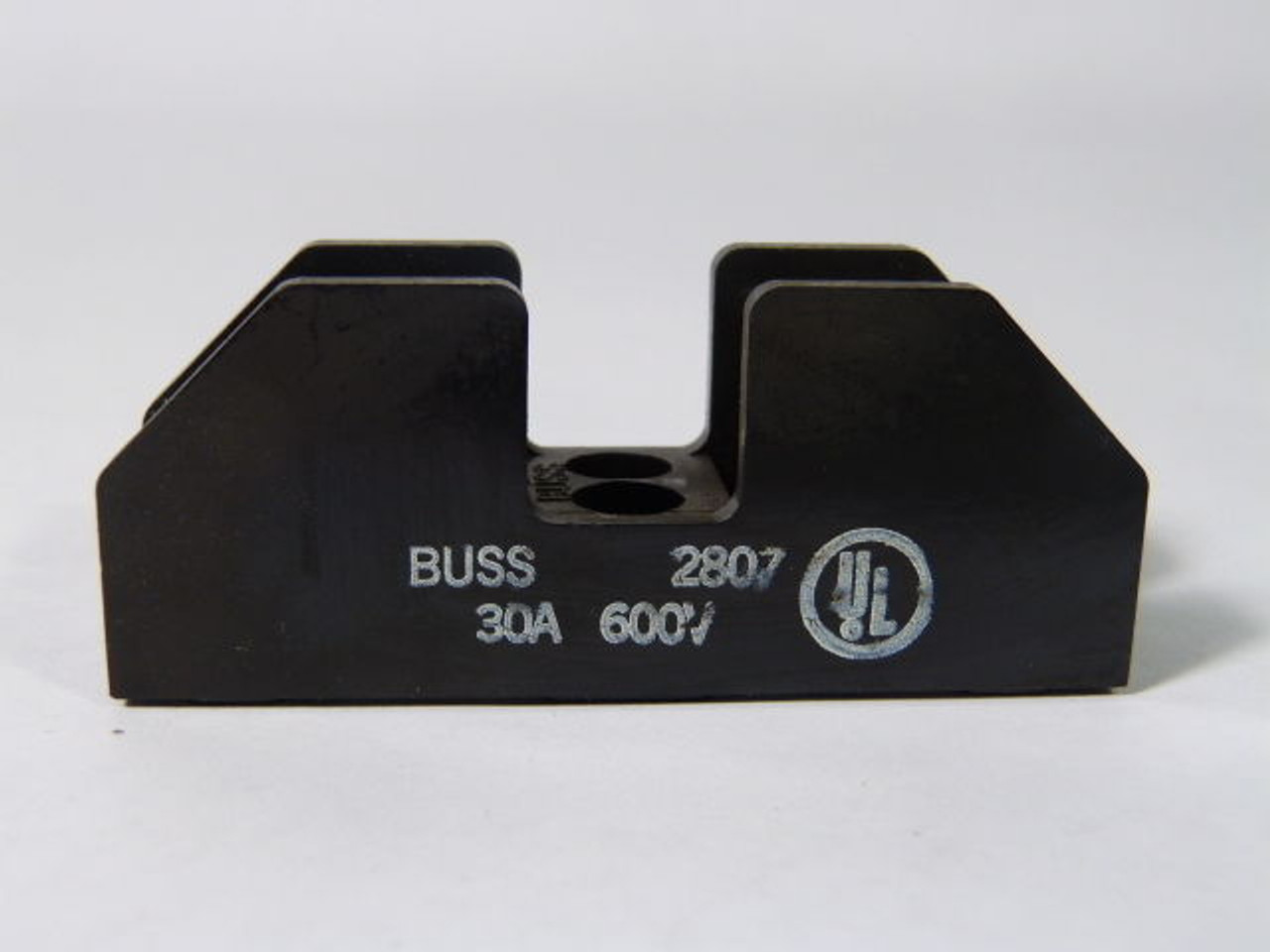 Bussmann 2807 Fuse Holder 30A 600V 1-Pole USED