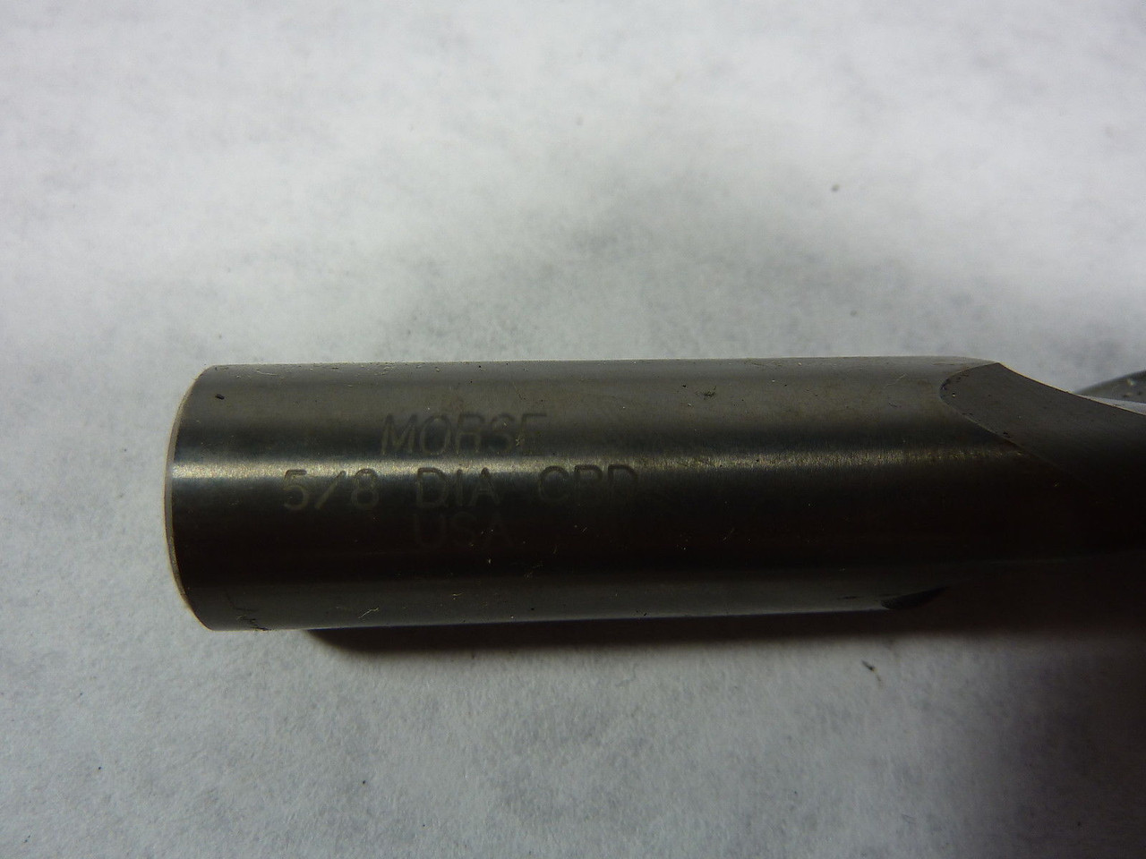 Morse 5/8 DIA Carbide End Mill Drill Bit USED