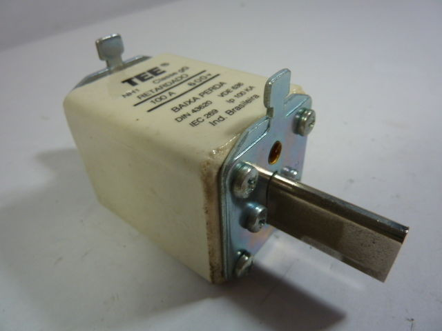 Tee 100NH1-60 Fuse 100A 600V Class GG USED