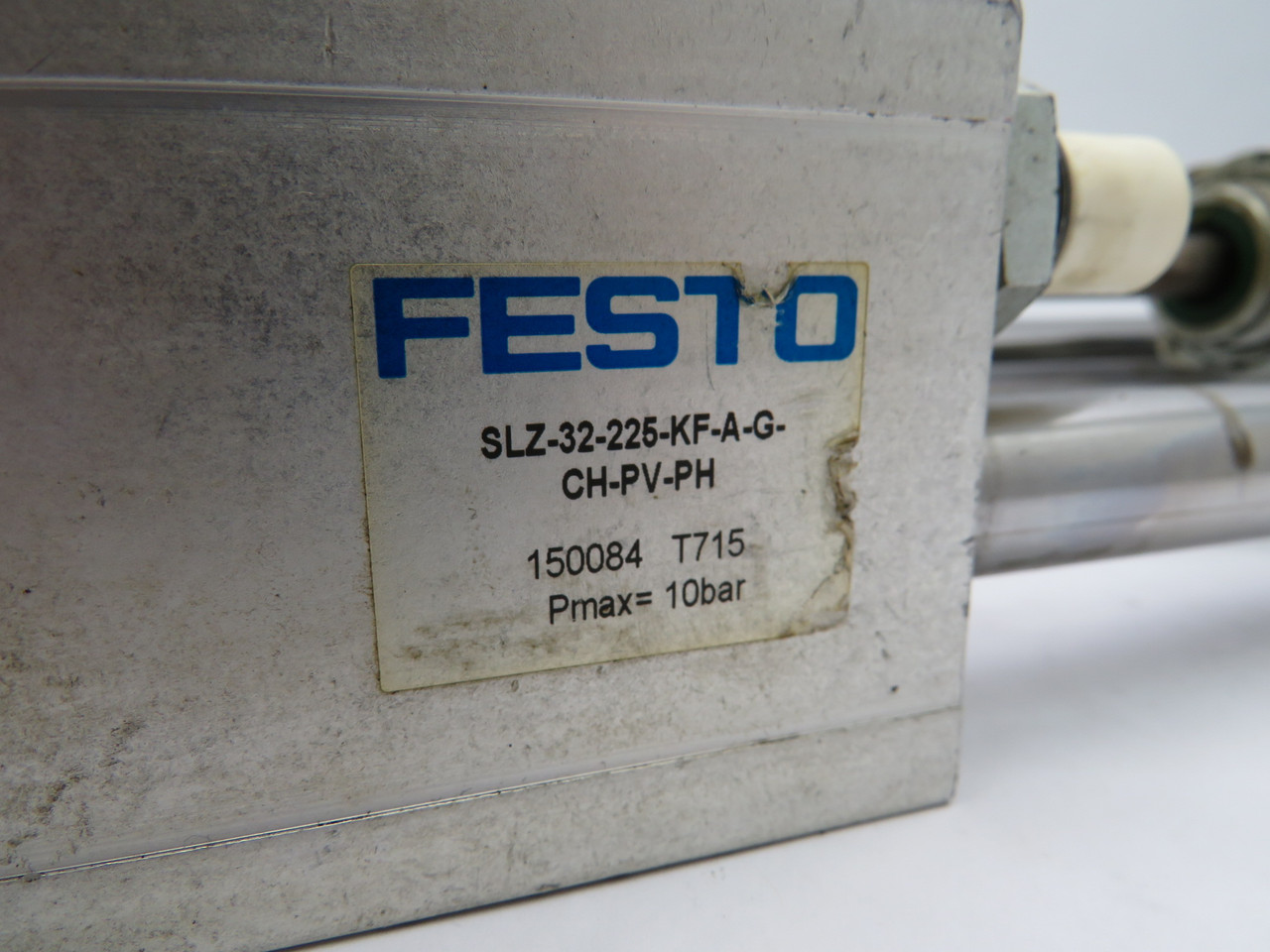 Festo 150084 SLZ-32-225-KF-A-G-CH-PV-PH Linear Drive Unit 32mmB *COS DMG* USED