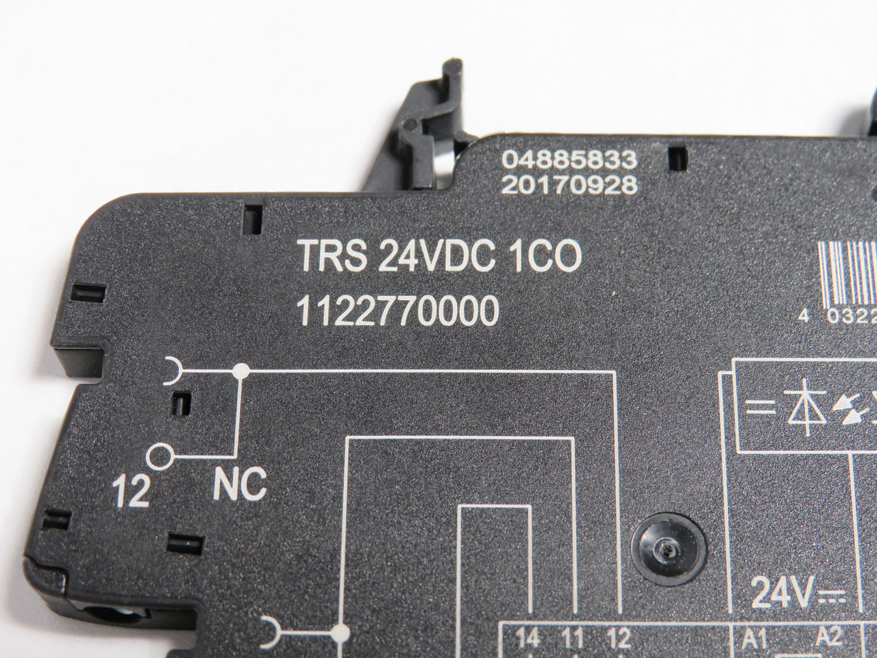 Weidmuller TRS-24VDC-1CO Relay Module 24VDC 6A 1122770000 NOP