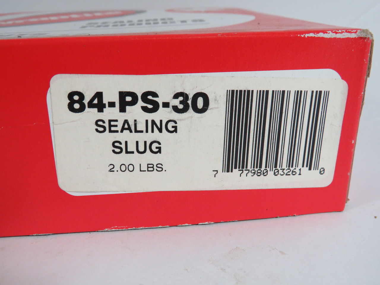 Wraptite 84-PS-30 Sealing Slug 2lbs NEW