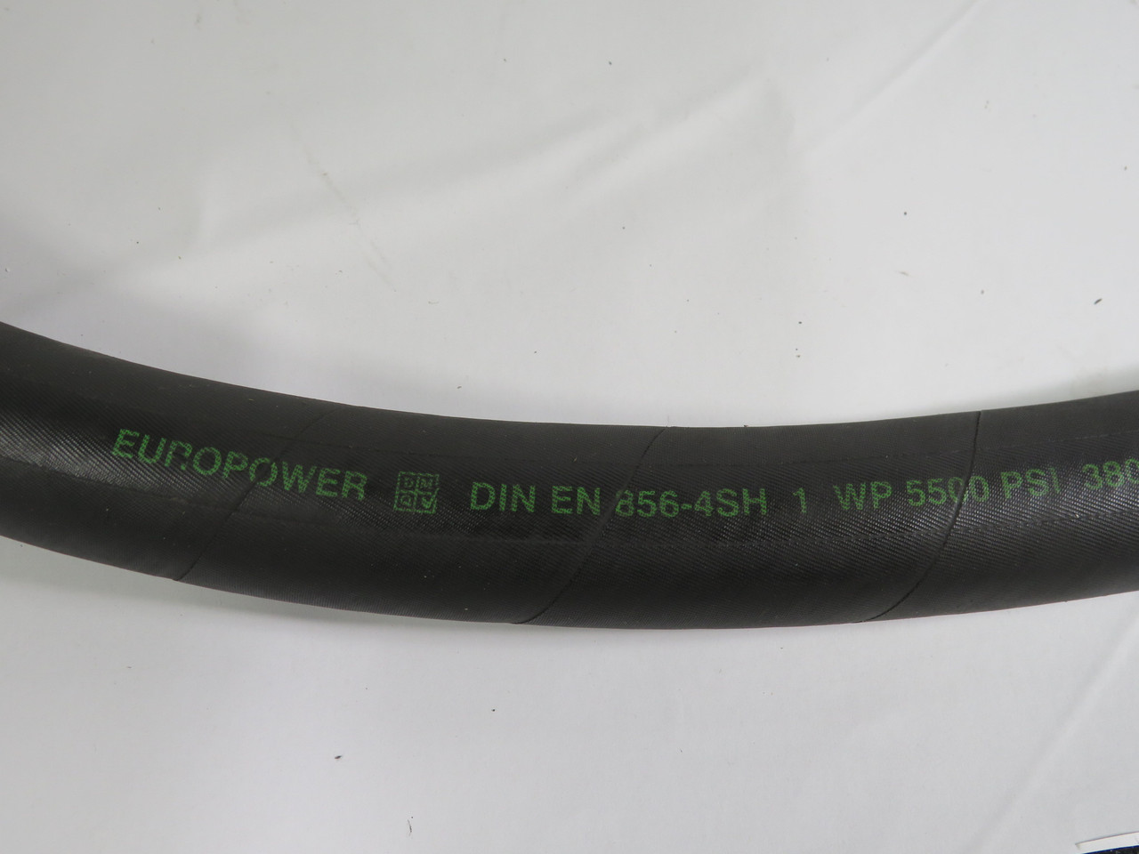 Europower 4SH-16 Hose 1"ID 5500Psi 380 Bar 3FT USED