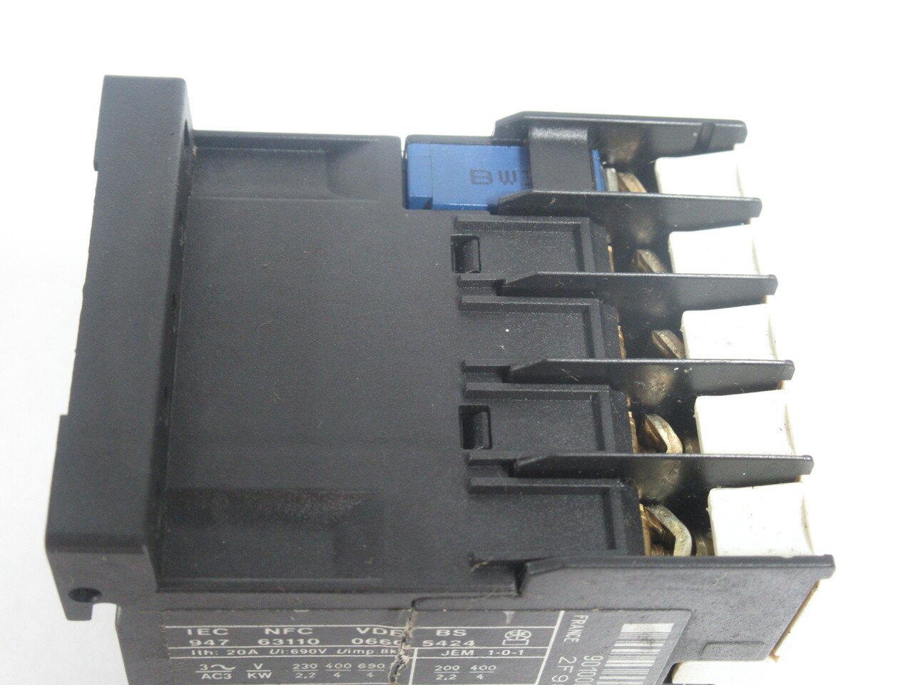 Telemecanique LP4K0901BW3 Contactor 24VDC 20A 3Pole 3NO 1NC 690VAC USED