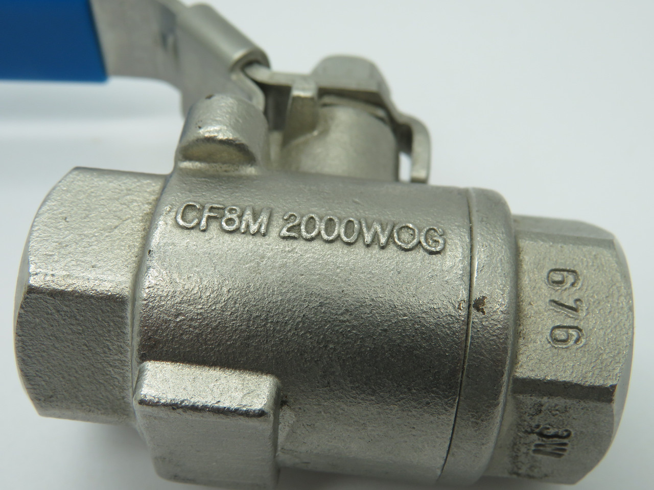 CFF SS-2B-1/2 Ball Valve 1/2" Stainless Steel 2000WOG CF8M USED