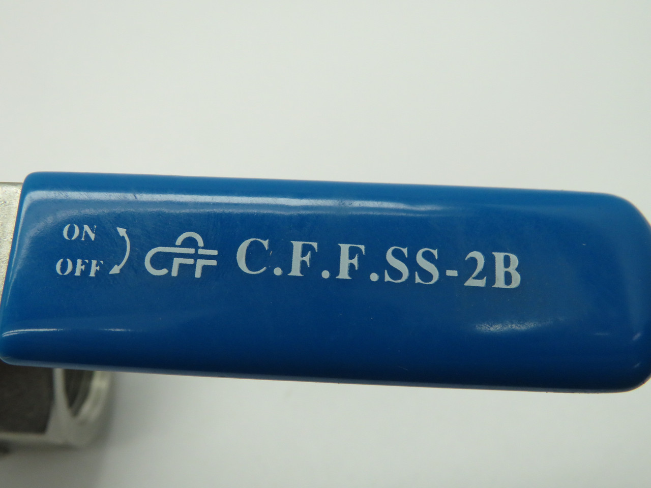 CFF SS-2B-1/2 Ball Valve 1/2" Stainless Steel 2000WOG CF8M USED