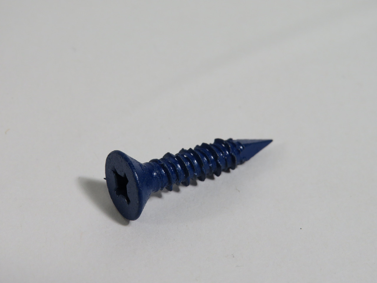 Generic Steel Flat Phillips Concrete Screw 1/4" x 1-1/4" 100 Pack NEW