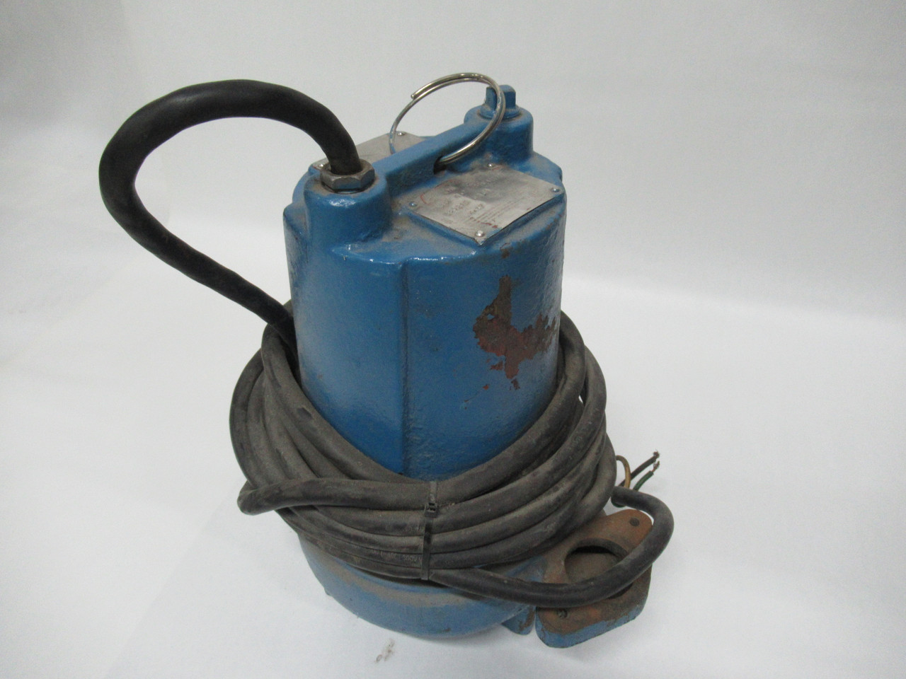 Barnes Submersible Sewage Ejector Pump 2" Ports Steel 1.5HP 575V USED