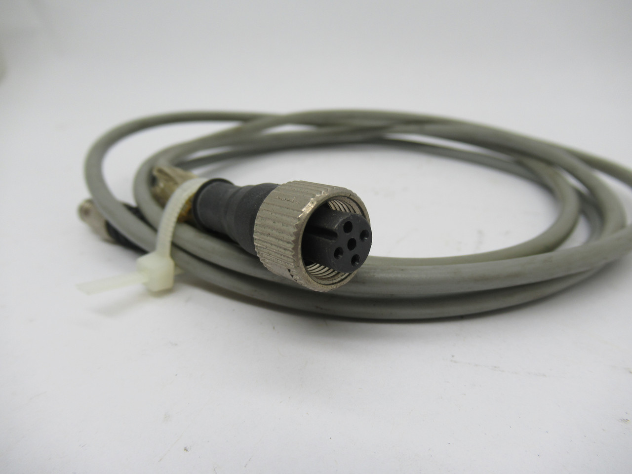 Murr Elektronik MSBL0-H-RJB1.5 Round Plug Connector 3P Male W/ 1.5m Cable USED