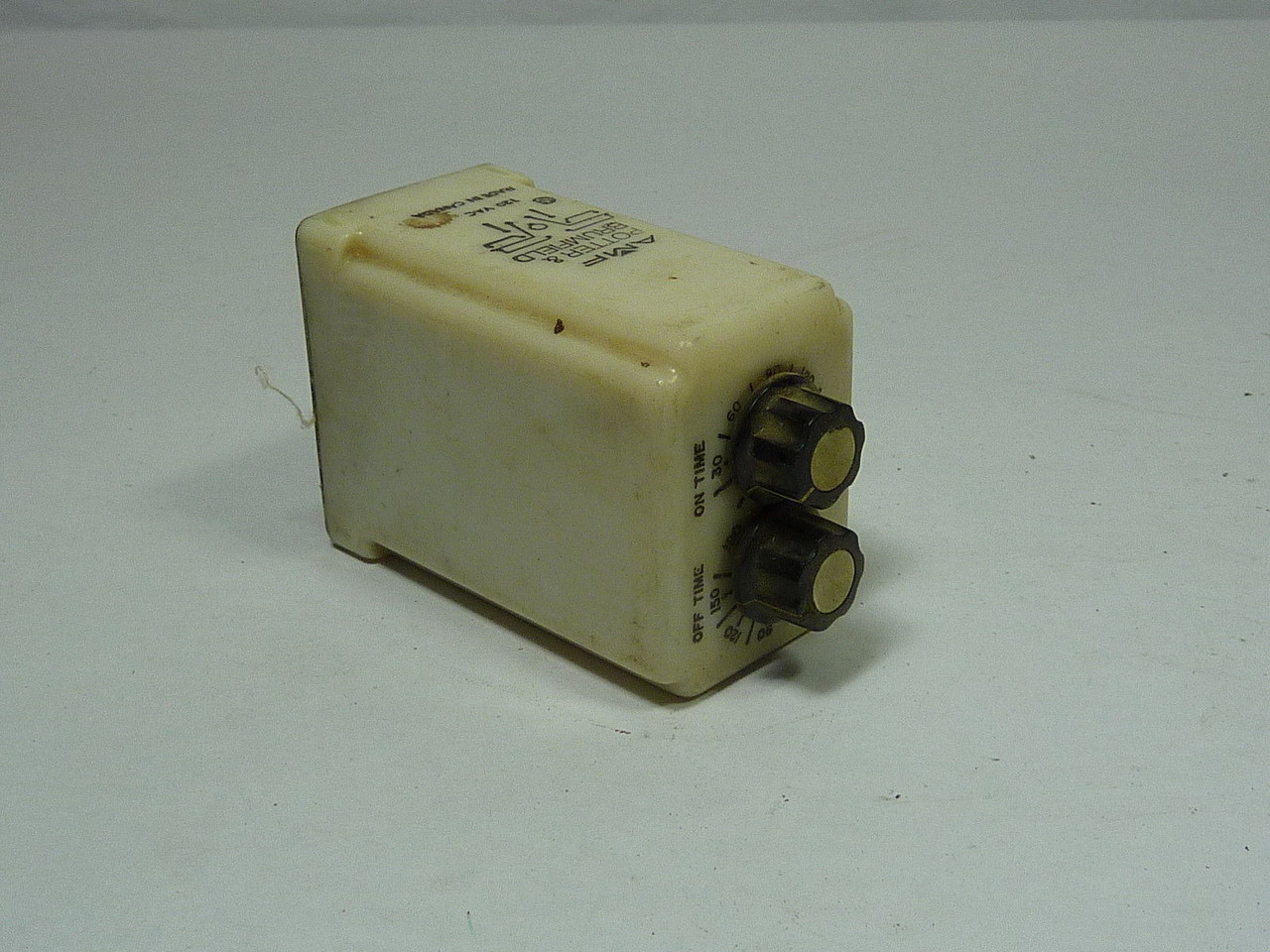 Potter & Brumfield CRB-48-70180 Time Delay Relay 120VAC 1.8-180 Sec USED